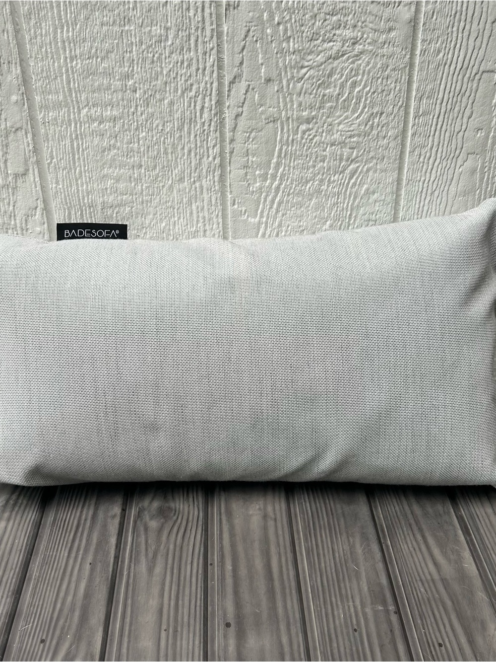 BADESOFA Bath Pillow Large Foot Pillow Gray